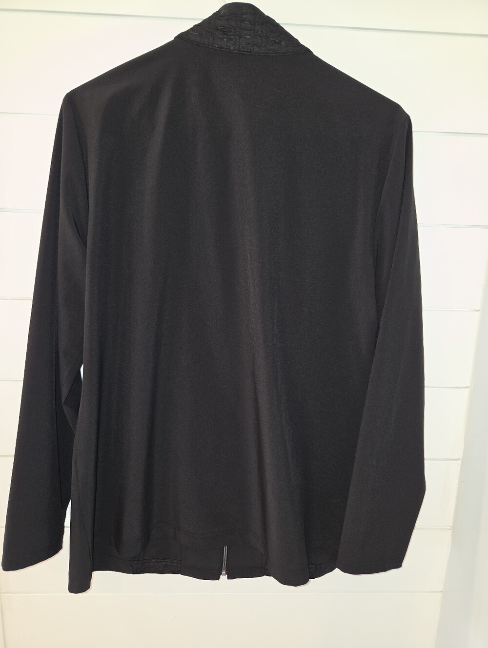 Chico's Weekends Black Jacket - Picture 5 of 6